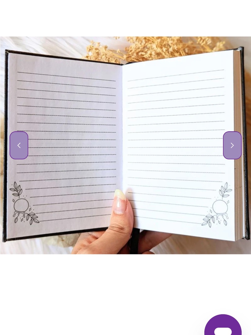 Goddess Provisions Mystical Musings Divination Diary NWT gift whimsigoth witch - Picture 10 of 11